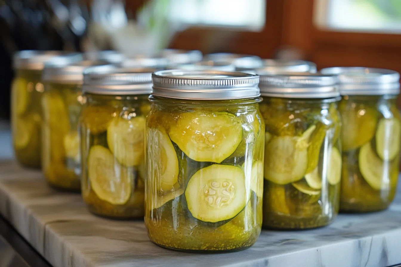 Preserve large zucchini